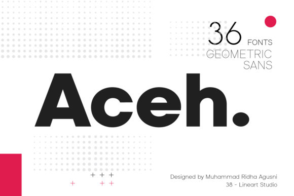 Aceh: A Versatile Sans Serif