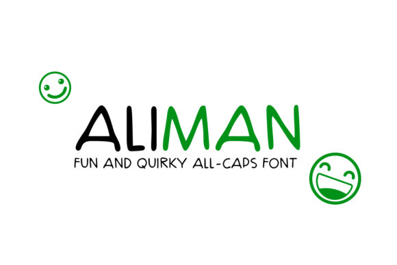 Aliman: A Handwritten Font for Creative Campaigns