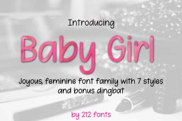 Baby Girl Font: Sweet & Professional