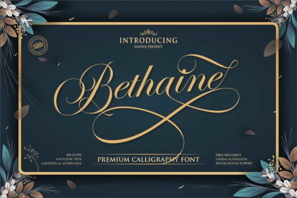Bethaine: A Font for Timeless Branding