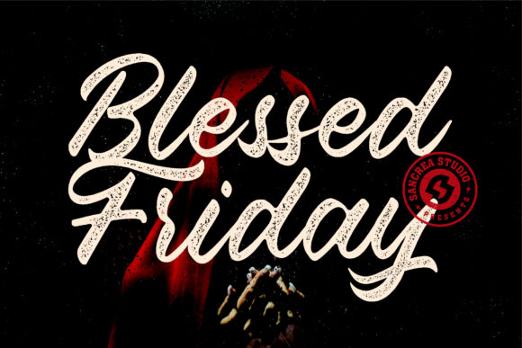 Blessed Friday Font for Creative Projects