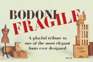 Bodoni Fragile: A Stylish Serif Font