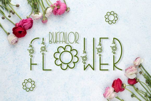 Buffalor Flower: A Delicate Typeface for Elegant Design