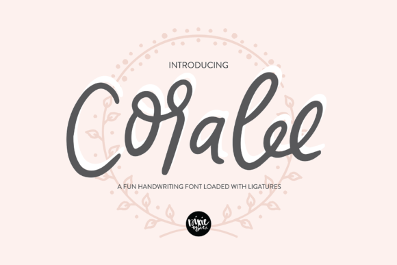 Coralee: A Flowing Handwritten Font