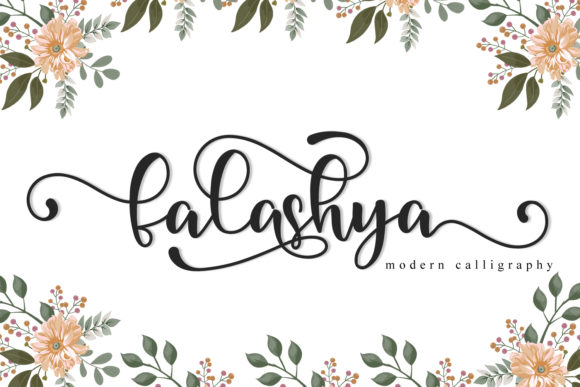 Falashya: A Handwritten Font for Elegant Design