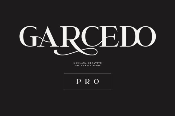 Garcedo: A Font That Elevates Your Brand