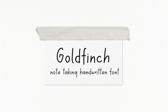 Goldfinch Font Review
