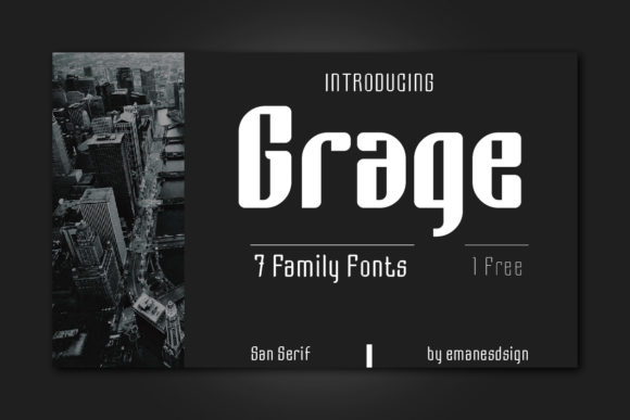 Grage: A Modern Sans Serif for Real Projects