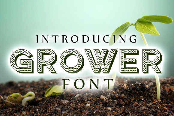 Grower Font: A Cheerful Design Touch