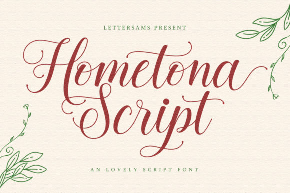 Hometona: A Font for Polished Branding