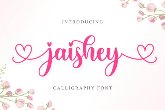 Jaishey: A Flowing Handwritten Font for Web Design