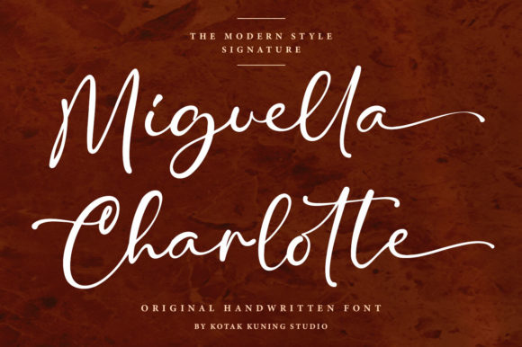 Miguella Charlotte: A Flowing Script for Creative Projects
