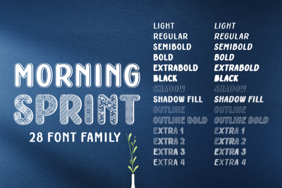 Morning Sprint Font for Business