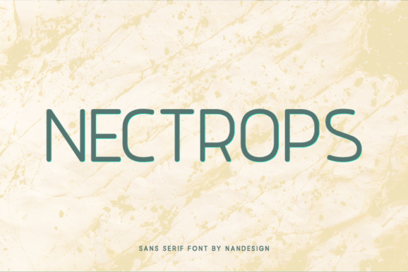 Nectrops: A Font for Polished Branding