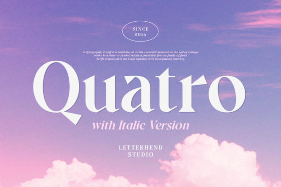 Quatro: A Bold Font for Business