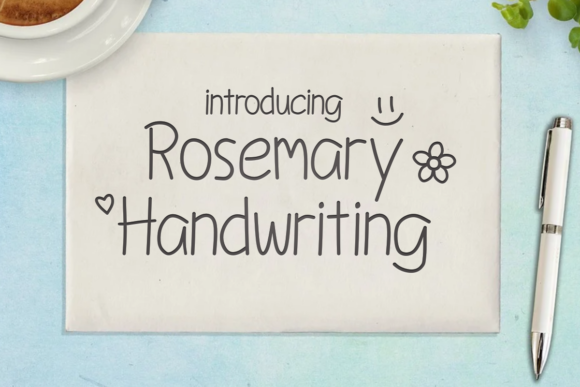Rosemary Handwriting: A Friendly Font for Real Content