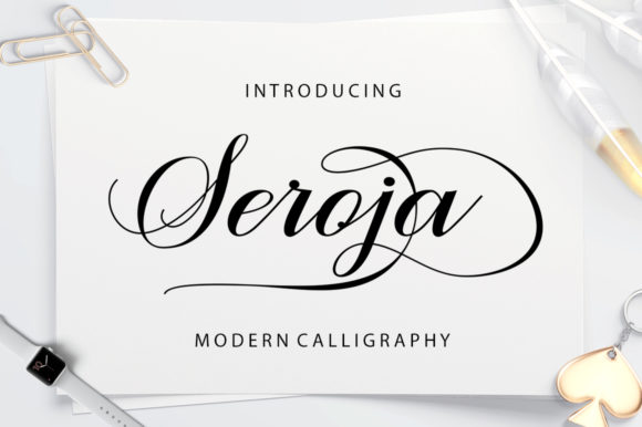 Seroja: A Stylish Script Font for Creative Campaigns