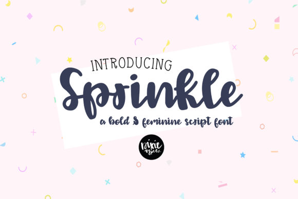 Sprinkle: A Bold Handwritten Font for Creative Projects