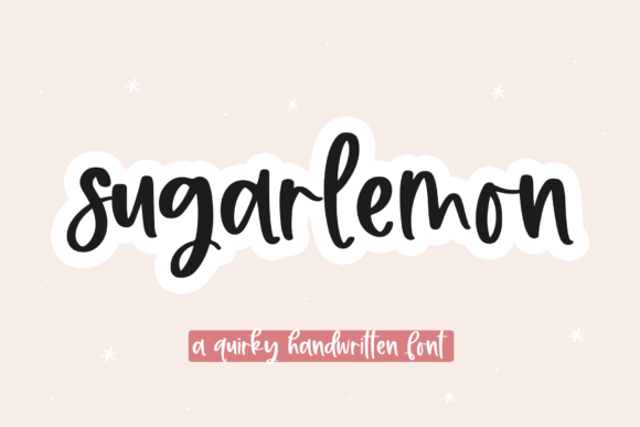Sugarlemon: A Magical Handwritten Font