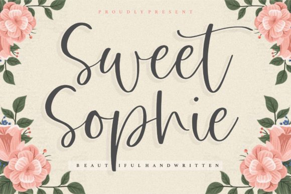 Sweet Sophie Font: Elegant Script for Digital Marketing