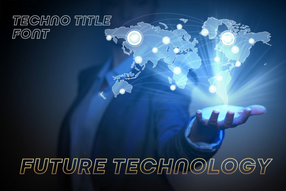 Techno Title: A Modern Sans Serif for Creative Projects