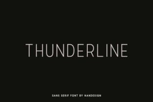 Thunderline: A Modern Sans Serif for Editorial Design