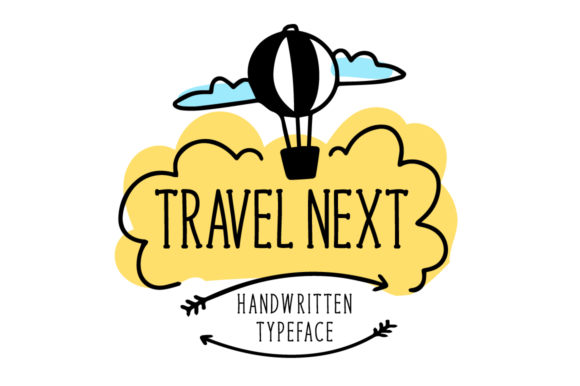 Travel Next: A Playful Serif for Creative Projects