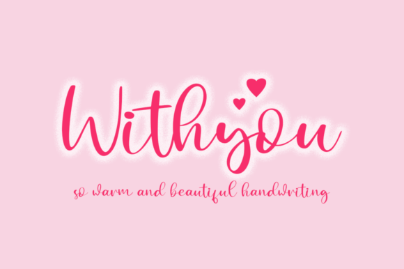 Withyou: A Stylish Script Font